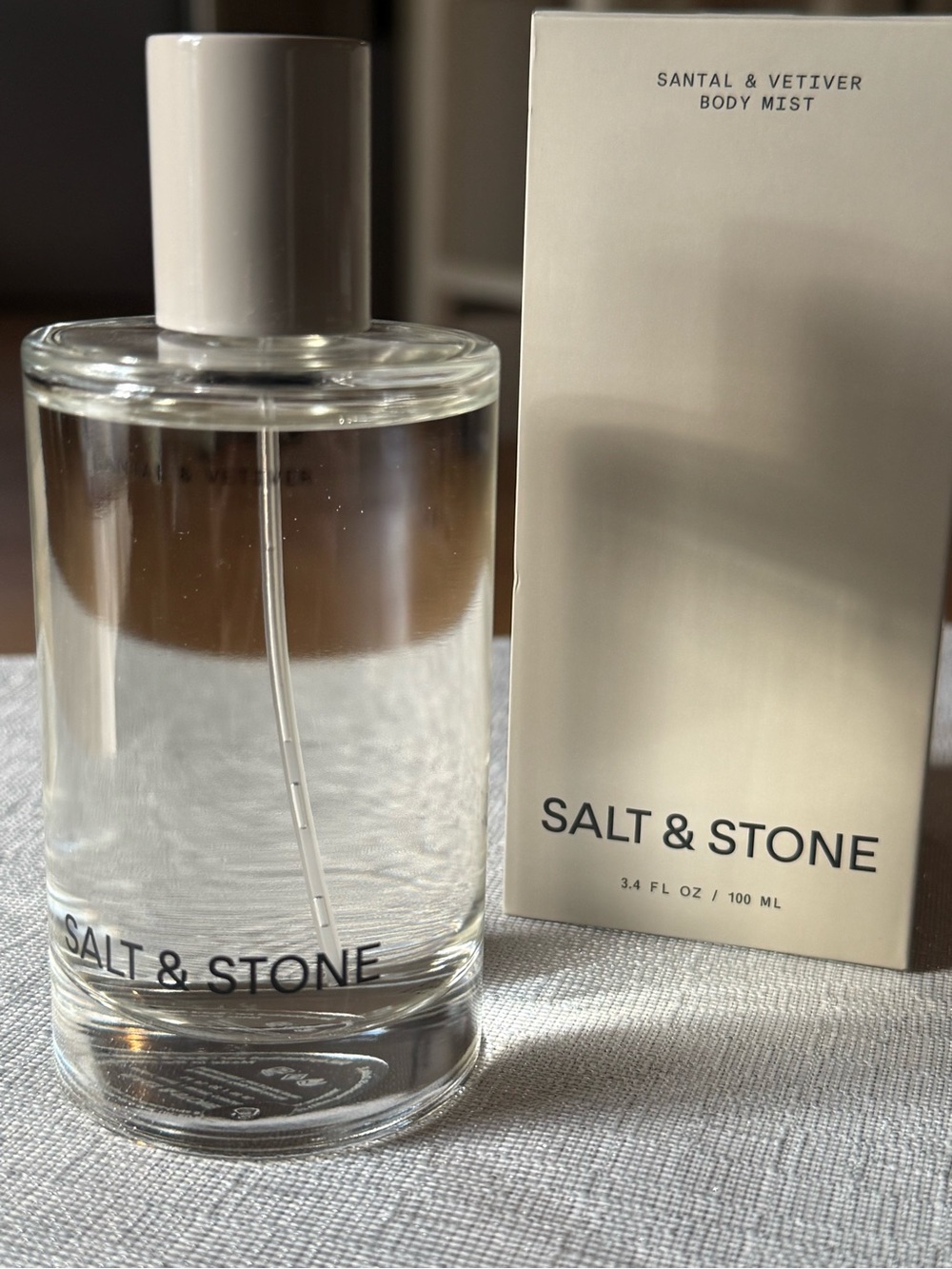 Salt & Stone Santal & Vetiver Body Mist 3.4 oz 100ml New in Box